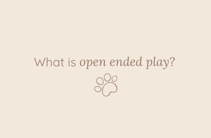 open ended play