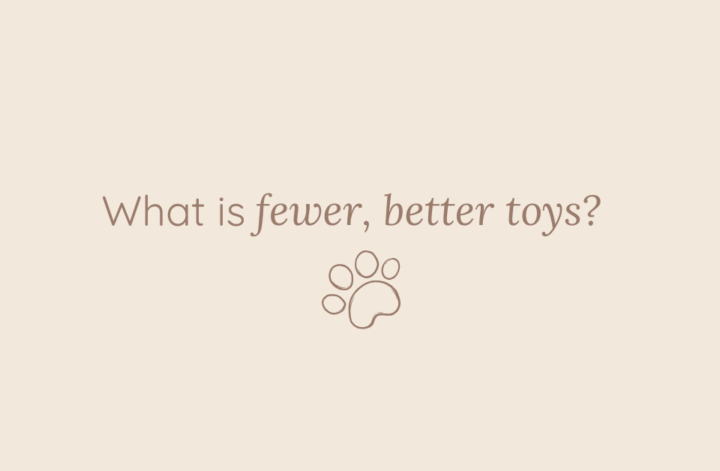 fewer better toys