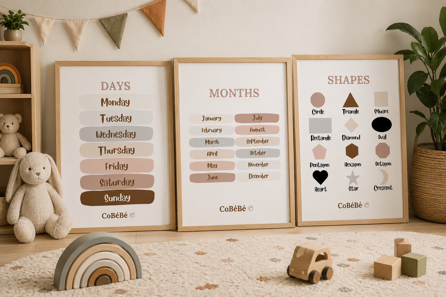 Montessori wall art