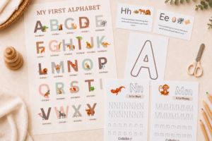 alphabet learning bundle