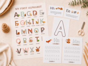 alphabet learning bundle