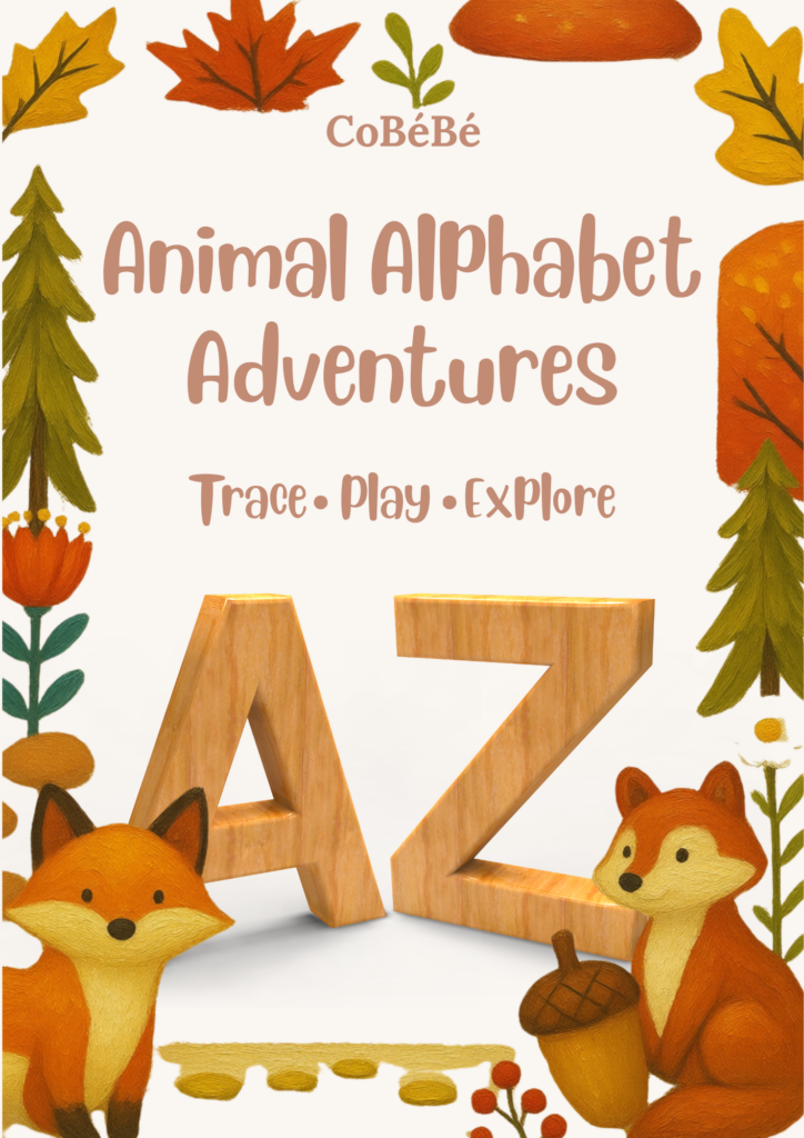 alphabet learning poster pack